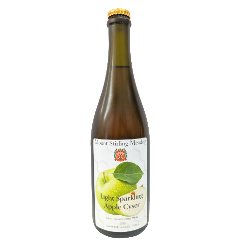Light Sparkling Apple Cyser Mead
