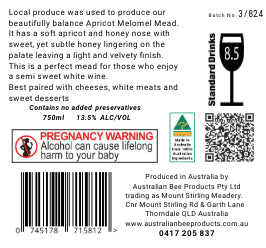 Apricot Melomel Mead